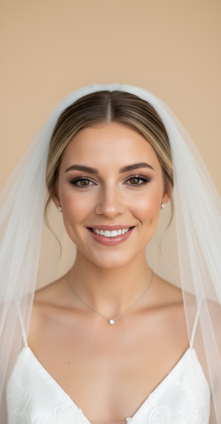 After Hair Down With Veil Wedding